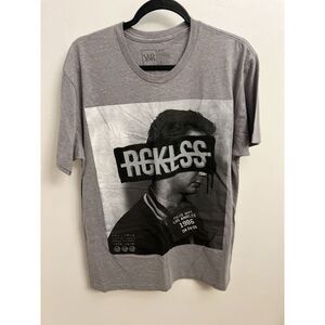 Young & Reckless Gray Short Sleeve‎ Tshirt Size Large